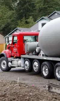 Concrete Mixer Truck Puzzles Screen Shot 0