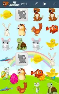 Memory Game for Kids - Pets Screen Shot 3