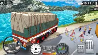 भारतीय ट्रक ड्राइविंग गेम Screen Shot 2