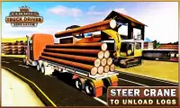 sopir truk Sawmill sim Screen Shot 0