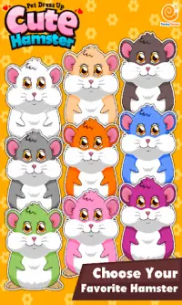 Cute Hamster - My Virtual Pet Screen Shot 1