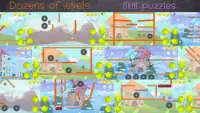 CoCoBall: physics games puzzle and skill games Screen Shot 0