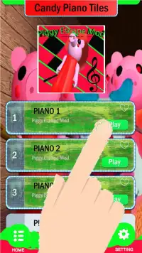 Piggy Escape Mod Piano Tiles Screen Shot 3
