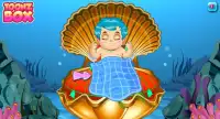 Baby Prince Mermaid Care Game Screen Shot 1