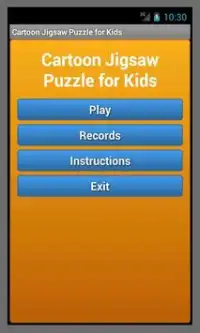 Cartoon Jigsaw Puzzle for Kids Screen Shot 0