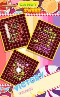 Candy Süßes-Spiele Screen Shot 1