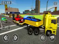 미친 견인 트럭 2020 : 3d 유로 운전 시뮬레이터 Screen Shot 2