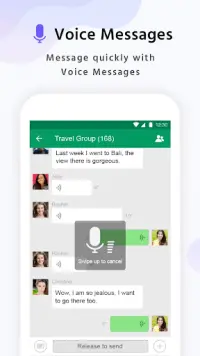 MiChat Lite-Chat, Make Friends Screen Shot 4