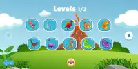 Dinosaur Puzzle : Jigsaw kids Free Puzzles game Screen Shot 1