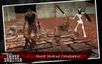 Dead zombi Zona Sniper Guerra Screen Shot 11