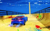 Super Hero Car Mega Ramp Racing Stunts Driving Screen Shot 3