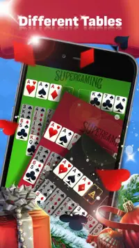 Solitaire Free Cell Screen Shot 2