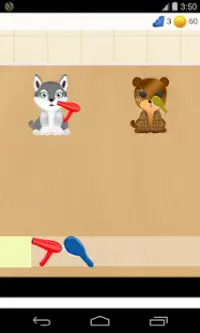 animals clean games Screen Shot 1