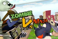 3D Zombie VS Ninja Sufers Run Screen Shot 3