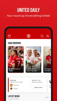 Manchester United Official App Screen Shot 3