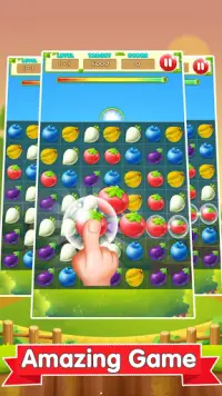 Fruit iCe – Match 3 Adventure Screen Shot 1