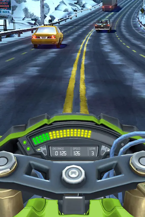 Highway Rider Screen Shot 0