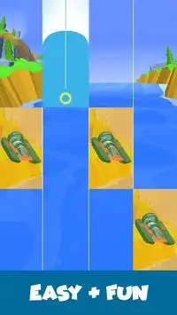 Flippy Boat Piano Tiles Screen Shot 0