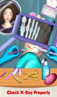 足の手術の病院のシミュレータ：ER医者のゲーム Screen Shot 13