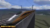 Bullet train simulator: train driving simulator Screen Shot 0