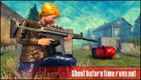 आक्रमण लड़ाई- गोलीबारी बंदूक गोली मारने वाले खेल Screen Shot 3