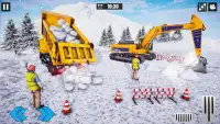 Real Snow Blower Truck Excavator Plow Games Screen Shot 6