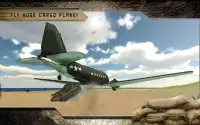 Vracht Fly Over Vliegtuig 3D Screen Shot 11