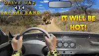 Drive UAZ 4x4 Safari Sand Screen Shot 0