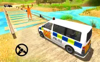 Police Van Driving Game Screen Shot 1