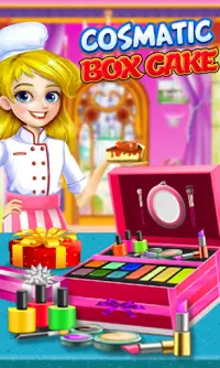 Make Up Cosmetic Box Cake Maker -Best Cooking Game Screen Shot 0