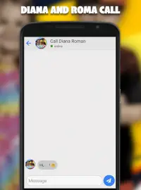 Diana and Roma Call - Fake Video Call and Chat Screen Shot 3