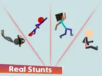 Stickman Ragdoll Dismount Flip Screen Shot 10