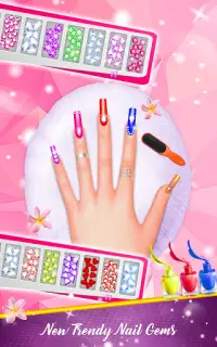 Trending Nail Salon Manicure - Fashion Girl Game Screen Shot 0