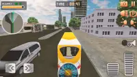US Bus Simulator : New York City Coach Bus Game Screen Shot 4