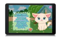 Juegos cuidado gato - juegos niñas Screen Shot 4