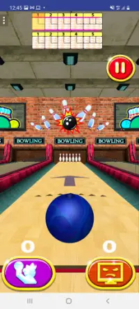 3D Bowling – free sports game Screen Shot 0