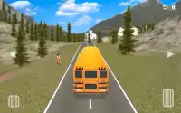 Kids Bus : High School Transport Driving Game 3D Screen Shot 3