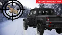 Animal Jeep Cazador 2019: Jeep Simulador Divertida Screen Shot 1