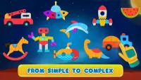 Cosmo Shapes Puzzles for kids Screen Shot 2