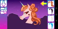 Dressup de licorne pour les filles Screen Shot 0