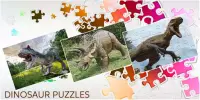 Dinosaur Jigsaw Puzzles - T-Rex and Dinosaurs Screen Shot 3