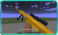 3D Gun Weapon Craft Mod for Minecraft PE Screen Shot 1