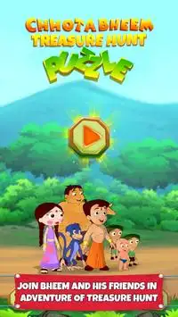 Chhota Bheem Treasure Hunt Puzzle Screen Shot 0