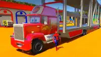 Captain Superhero Euro Truck Driving Sim 2018 Screen Shot 6