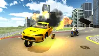 バイクシューティングミッションゲーム：警察脱出ゲーム Screen Shot 0