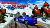 Turbo Samochód Śnieg Wyścigi 3d Screen Shot 0