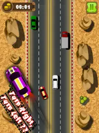 Mad Car Drive 2D: Crazy Driver Screen Shot 18