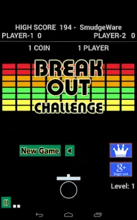 Break Out Challenge Screen Shot 0