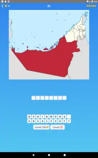Eyaletleri bul: Birleşik Arap Emirlikleri - Harita Screen Shot 7
