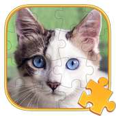 Jigsaw Puzzles Cat Games